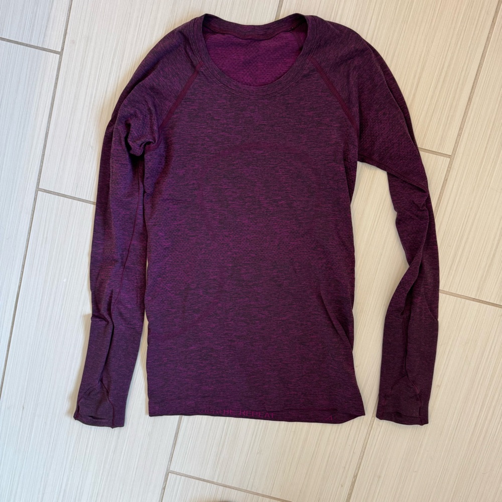 Lululemon Swiftly Tech Long Sleeve